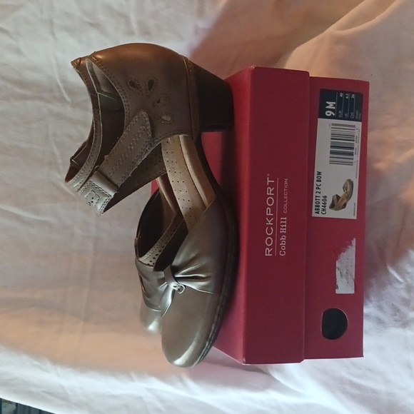 Rockport Cobb Hill collection Abbott 2 pc bow heels - Picture 2 of 12